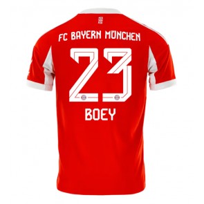 Lacne Muži Futbalové dres Bayern Munich Sacha Boey #23 2025-26 Krátky Rukáv - Domáci